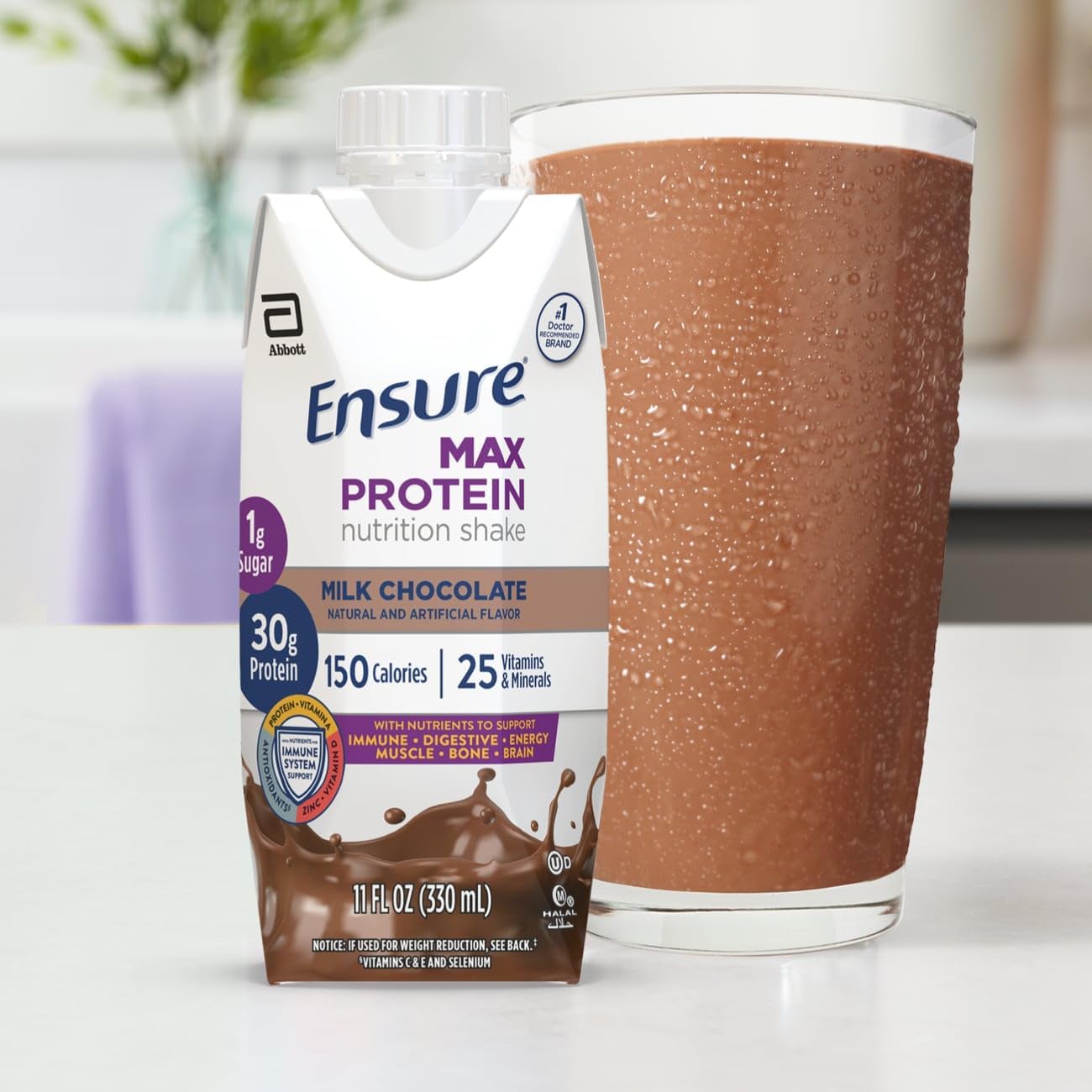 Milk Chocolate. Ready to Drink. 30g Protein for Muscle Building. 1g Sugar. 4g Fiber - Big Sale