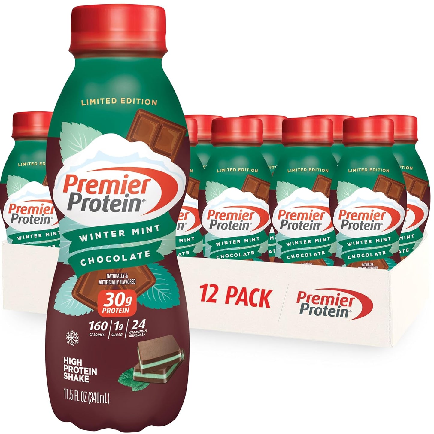 Premier Protein Shake. 30g Protein 24 Vitamins 1g Sugar Minerals Nutrients to Support Immune Health. 11.5 fl oz - Big Sale