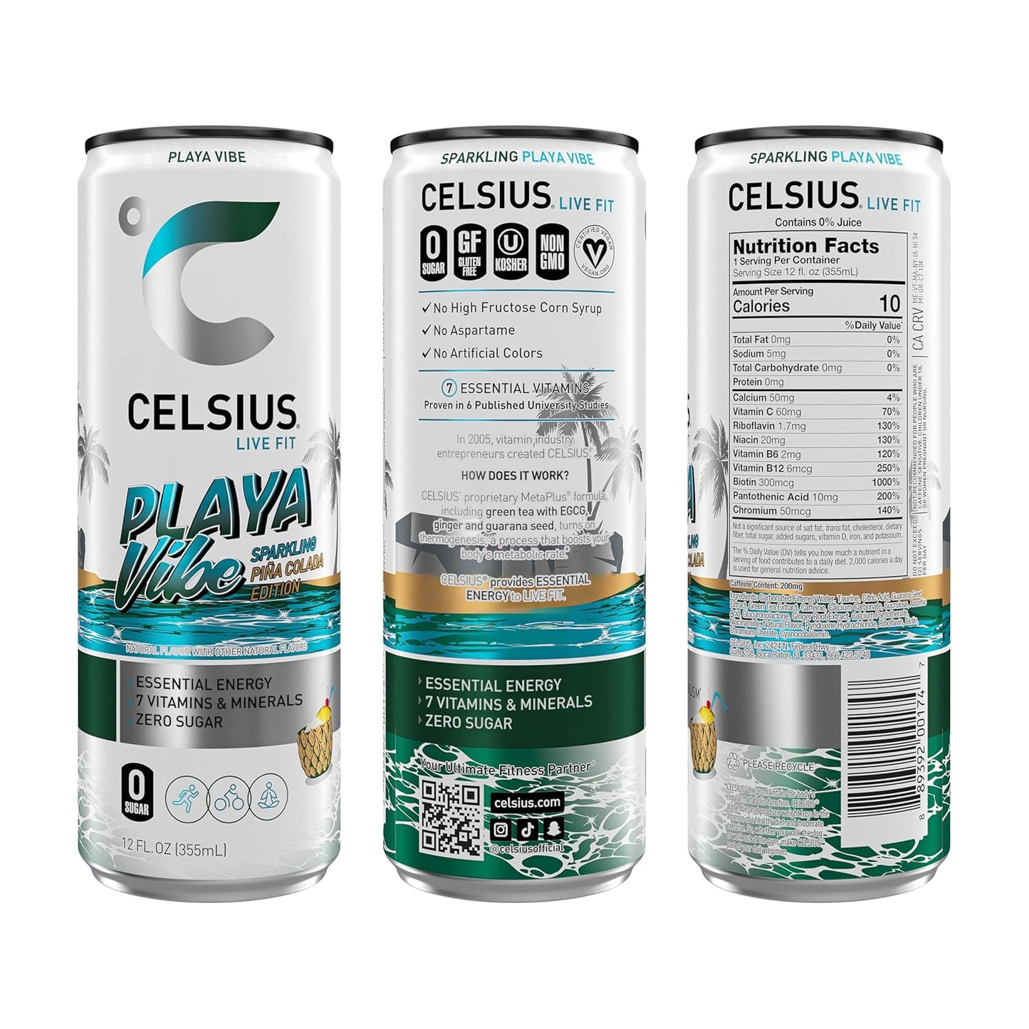 Functional Energy Drink 12 Fl Oz - Big Sale