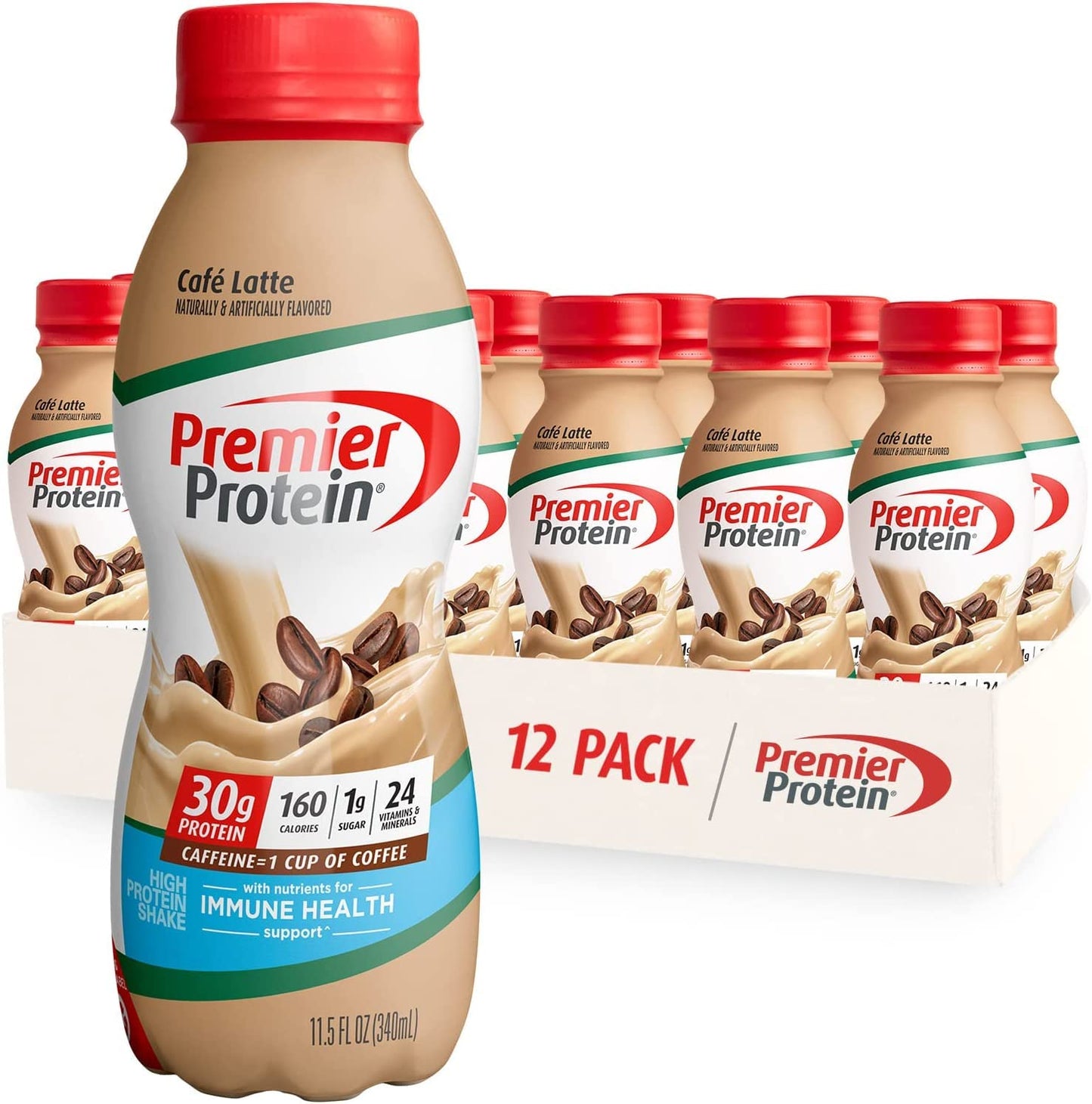 Premier Protein Shake. 30g Protein 24 Vitamins 1g Sugar Minerals Nutrients to Support Immune Health. 11.5 fl oz - Big Sale