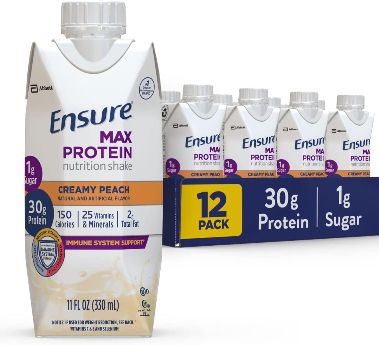 Milk Chocolate. Ready to Drink. 30g Protein for Muscle Building. 1g Sugar. 4g Fiber - Big Sale