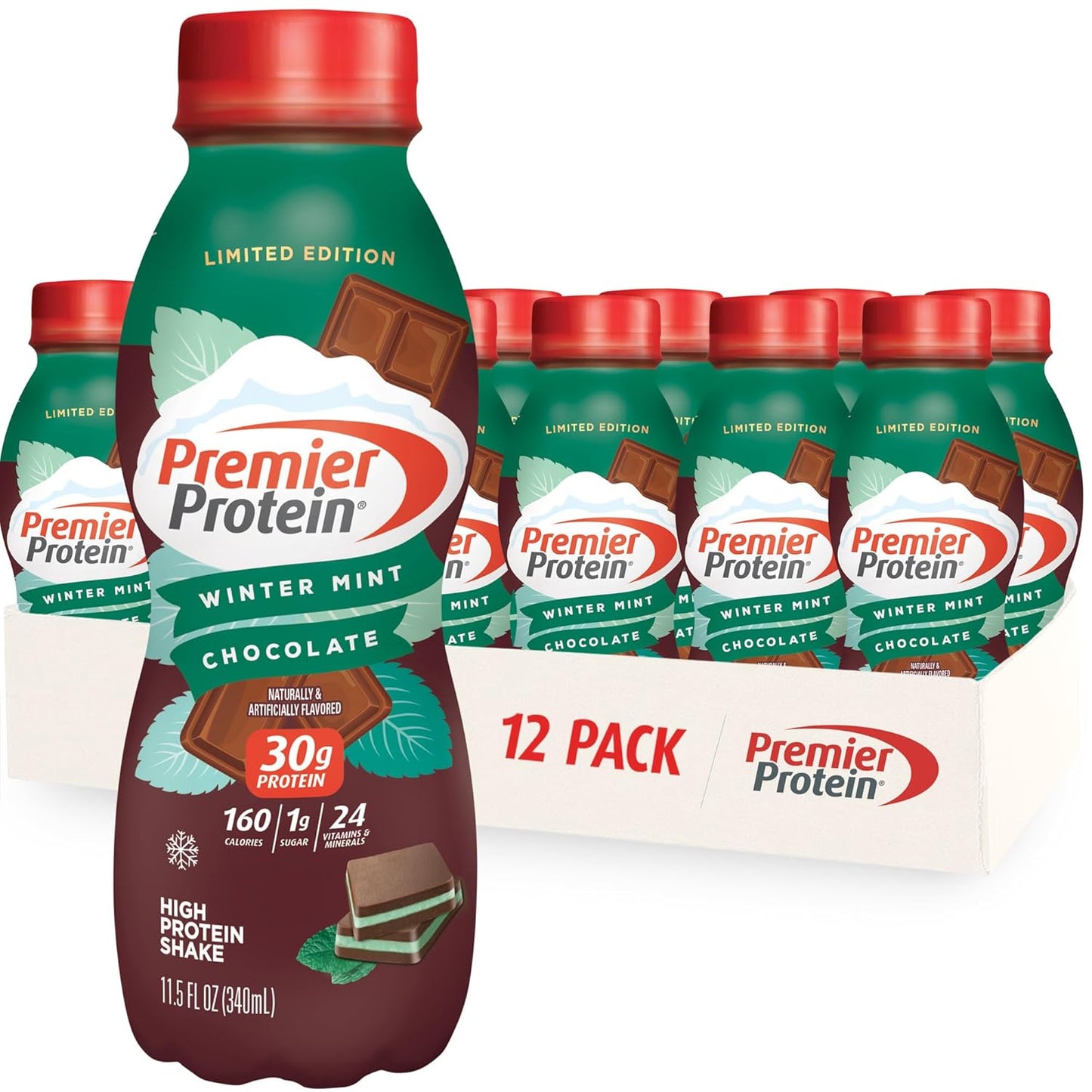 Premier Protein Shake.  30g Protein 24 Vitamins 1g Sugar Minerals Nutrients to Support Immune Health. 11.5 fl oz - Big Sale