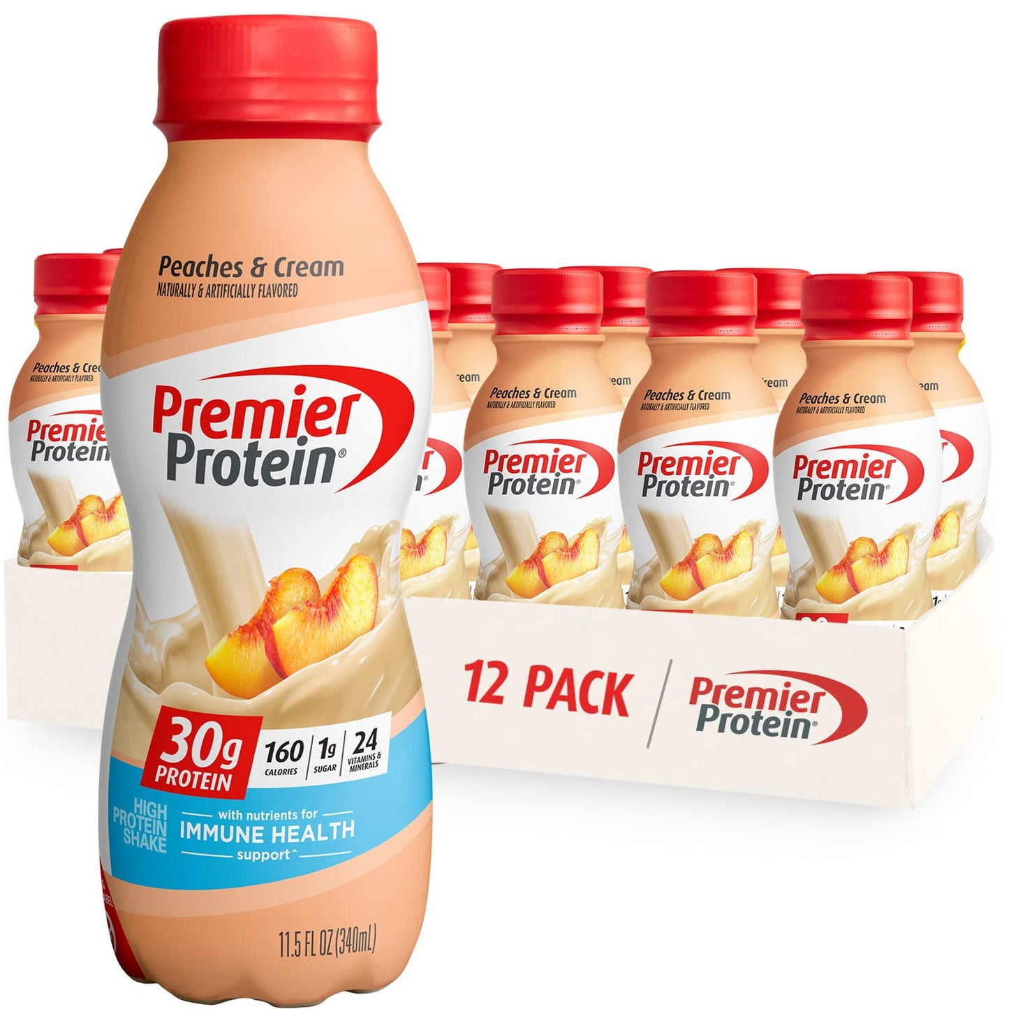 Premier Protein Shake.  30g Protein 24 Vitamins 1g Sugar Minerals Nutrients to Support Immune Health. 11.5 fl oz - Big Sale