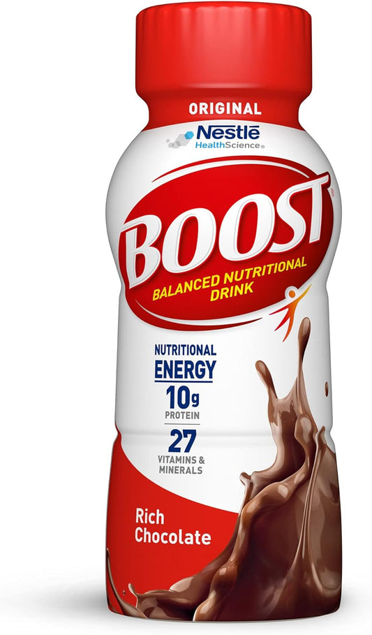 Original Ready to Drink Nutritional Drinks. Rich Chocolate. 8 Fl Oz Bottles - Special offer limited time sale