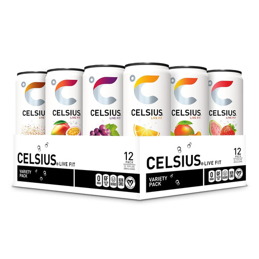 Assorted Flavors Official Variety Pack. Functional Essential Energy Drinks. 12 Fl Oz - Big Sale