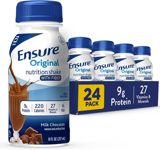 Milk Chocolate Nutrition Shake with Fiber. Meal Replacement Shake. Ready To Drink. 9g Protein. 27 Vitamins and Minerals. 8 fl oz - Big Sale