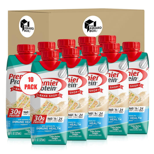 High Protein Shake  11 Fl oz each in The Award Box Packaging - Special offer limited time sale