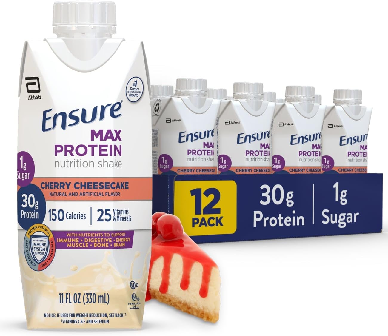 Milk Chocolate. Ready to Drink. 30g Protein for Muscle Building. 1g Sugar. 4g Fiber - Big Sale