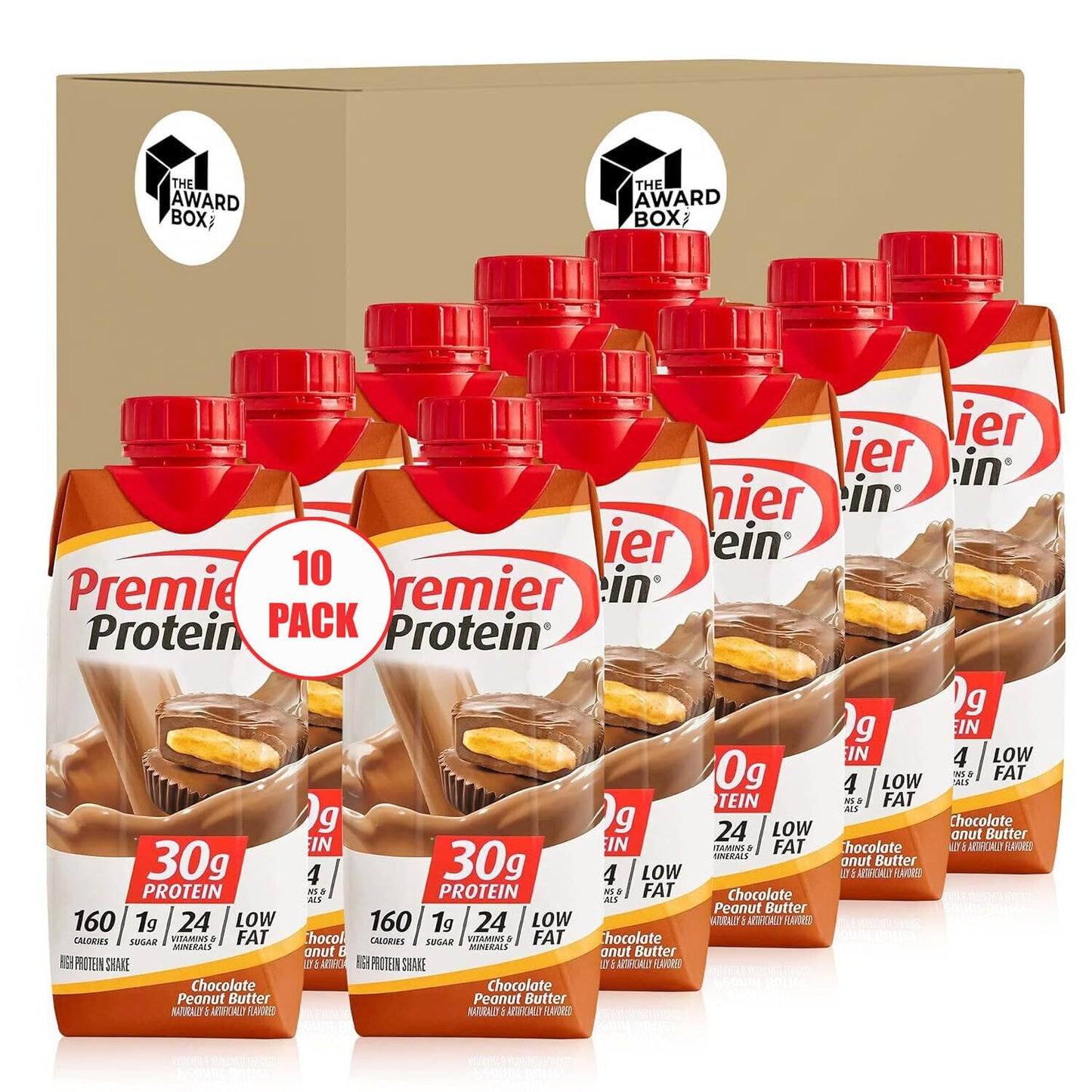 High Protein Shake  11 Fl oz each in The Award Box Packaging - Special offer limited time sale