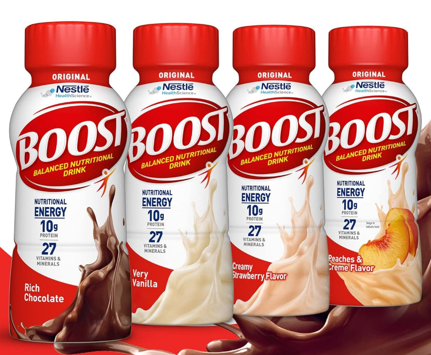 Original Ready to Drink Nutritional Drinks. Rich Chocolate. 8 Fl Oz Bottles - Special offer limited time sale