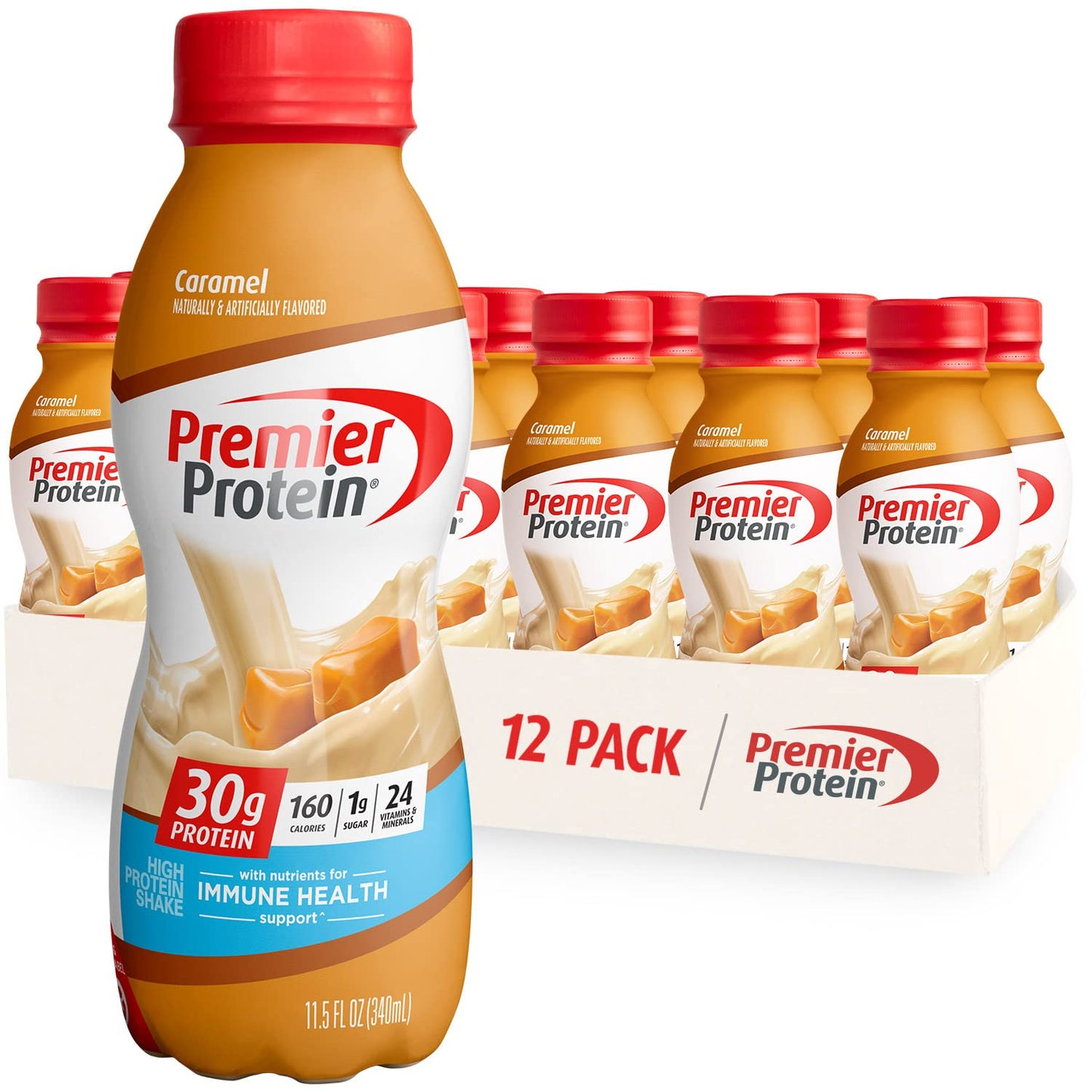Premier Protein Shake.  30g Protein 24 Vitamins 1g Sugar Minerals Nutrients to Support Immune Health. 11.5 fl oz - Big Sale