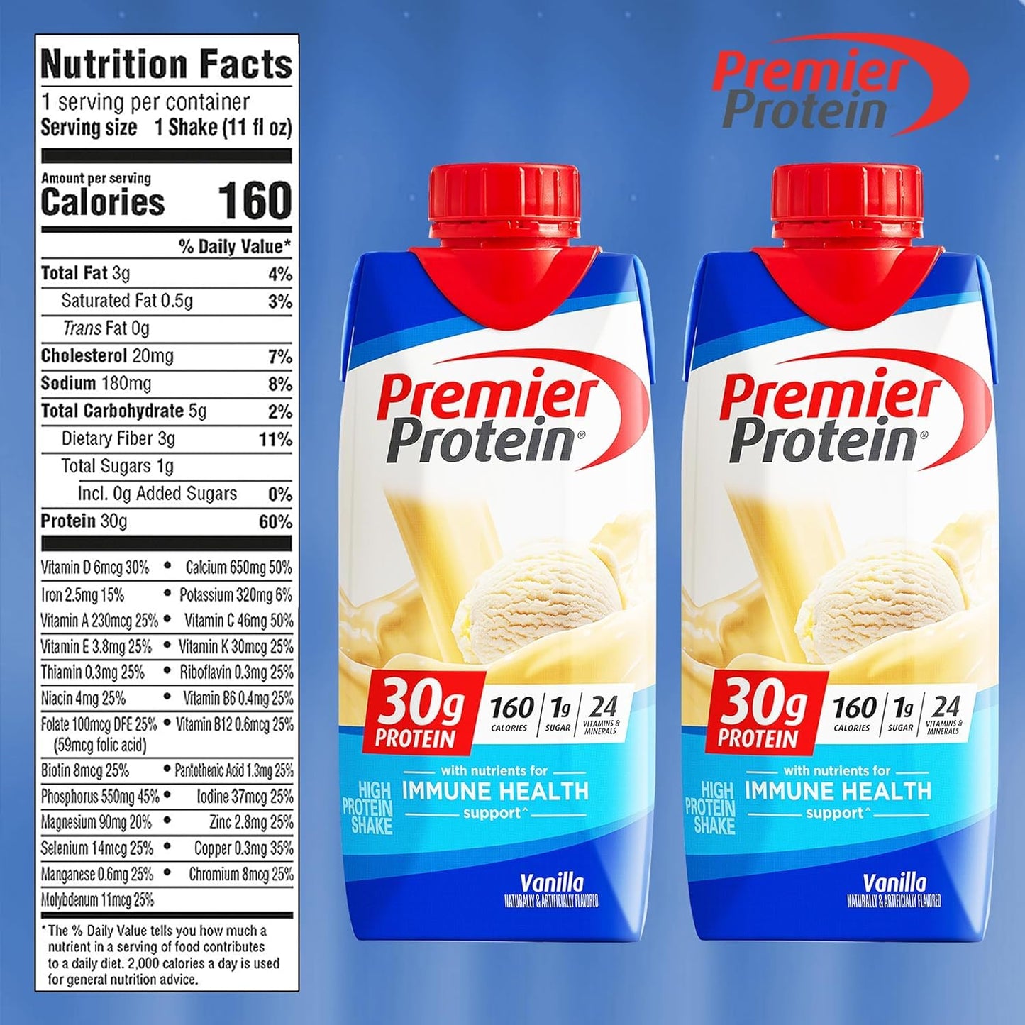 High Protein Shake  11 Fl oz each in The Award Box Packaging - Special offer limited time sale