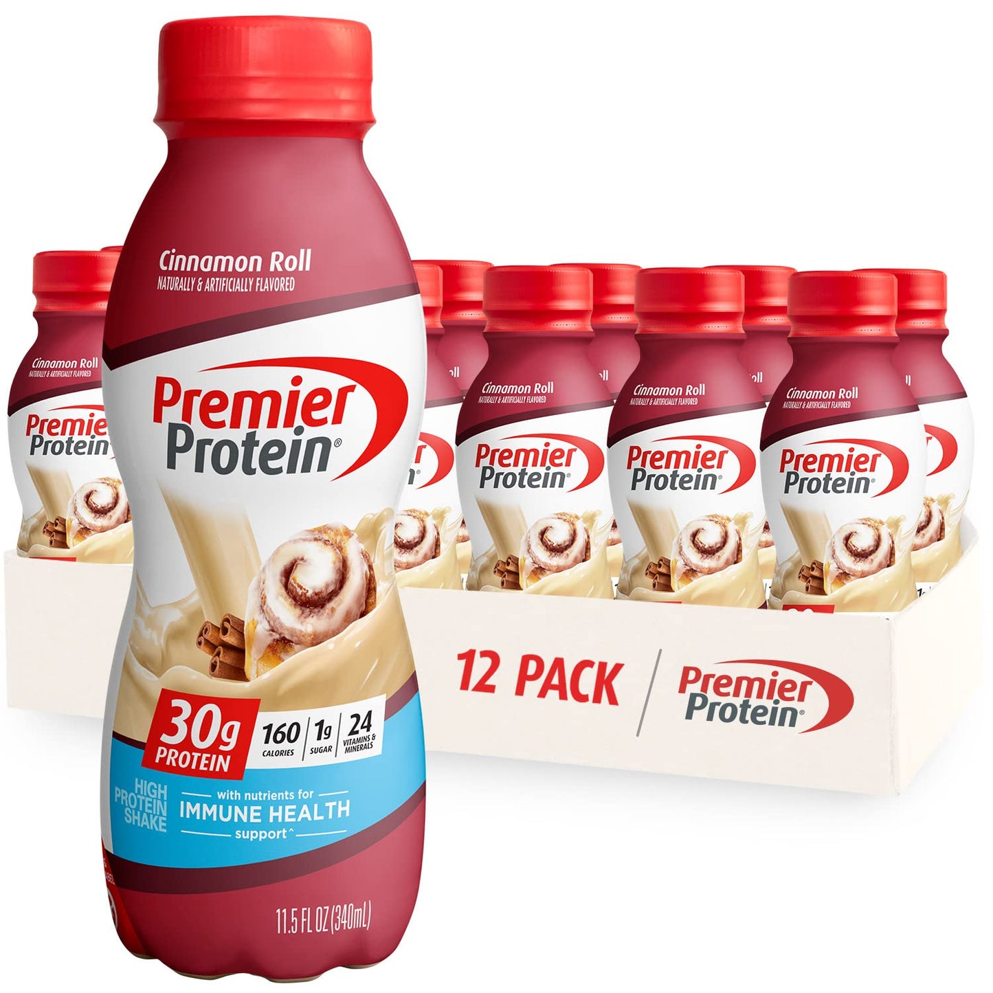 Premier Protein Shake.  30g Protein 24 Vitamins 1g Sugar Minerals Nutrients to Support Immune Health. 11.5 fl oz - Big Sale