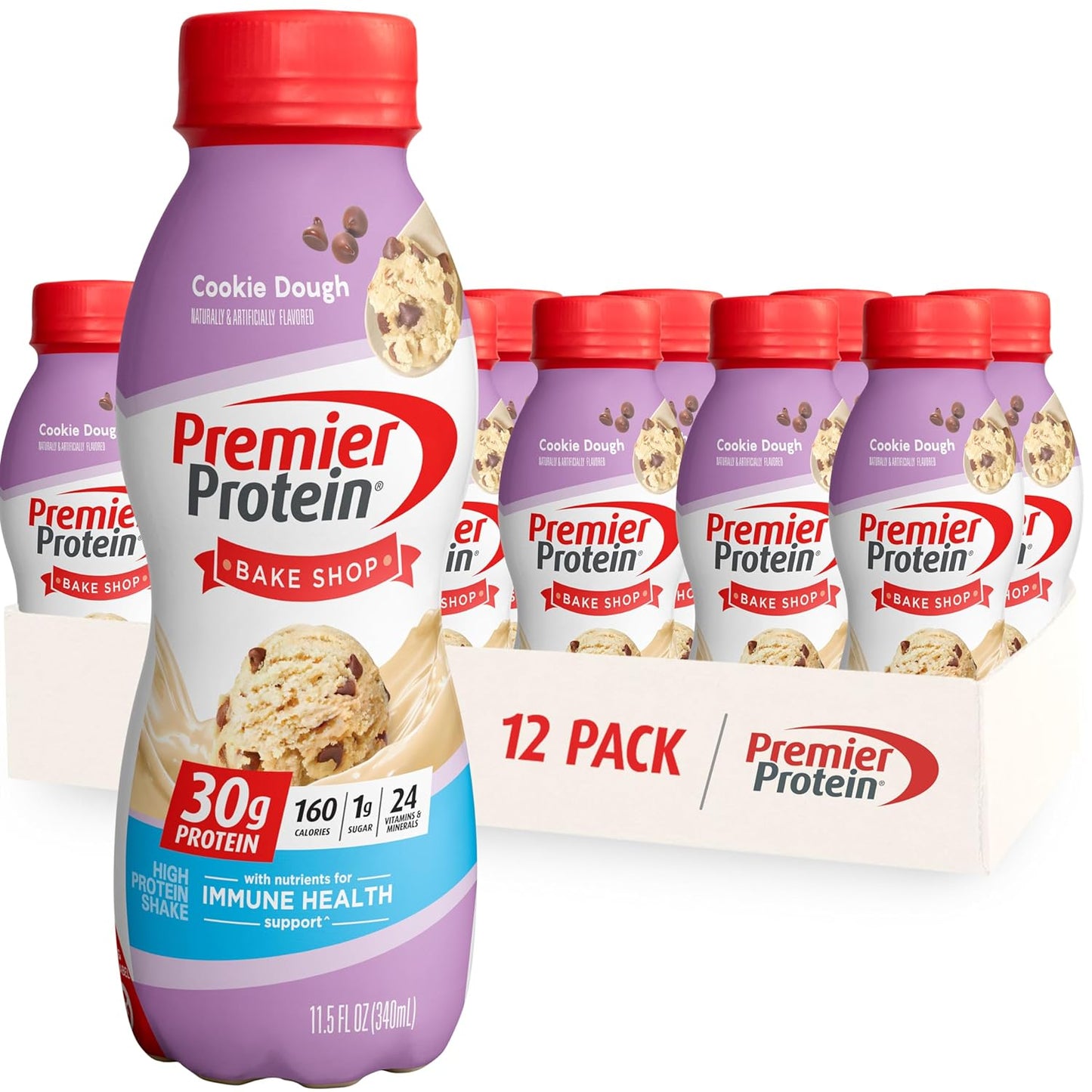 Premier Protein Shake.  30g Protein 24 Vitamins 1g Sugar Minerals Nutrients to Support Immune Health. 11.5 fl oz - Big Sale