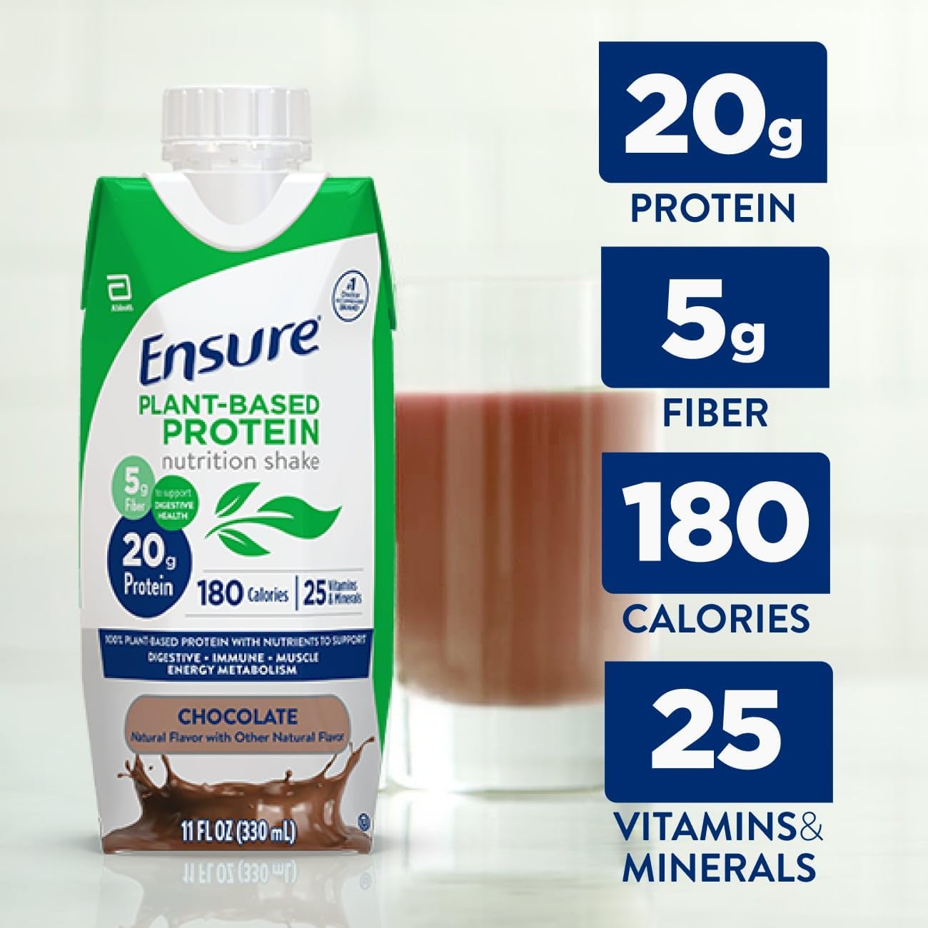Based Vegan Protein Vanilla Nutrition Shake. Gluten-Free. Dairy-Free. Soy-Free Shake - Big Sale